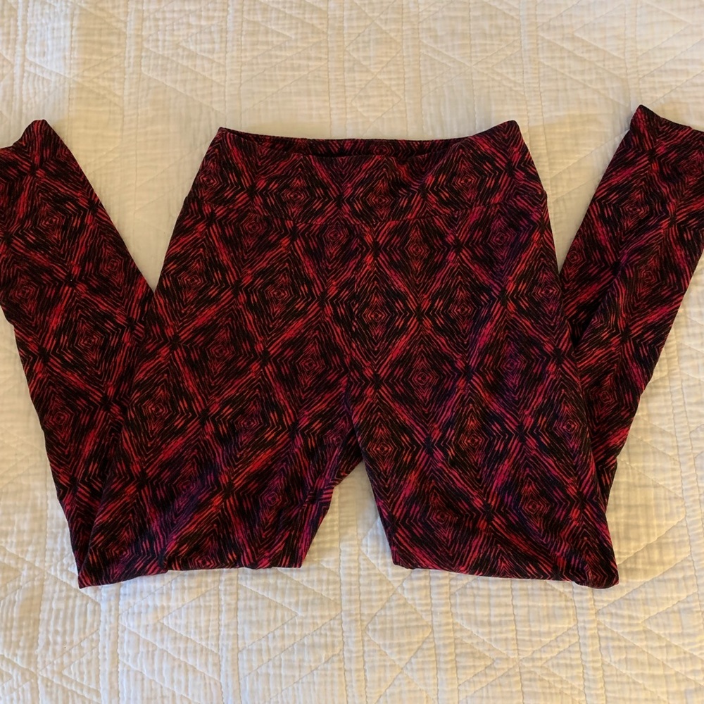 LuLaRoe leggings, worn once